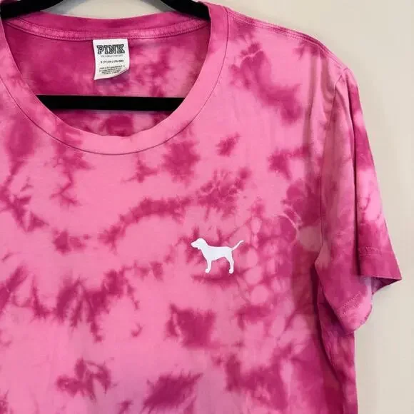 Pink Victoria's Secrets T-Shirt Pink Small - Picture 3 of 5